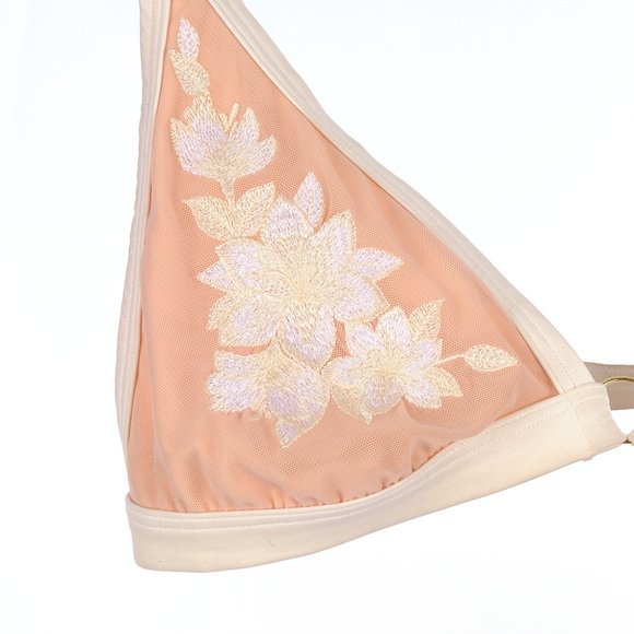 Victoria's Secret PINK Unlined Floral Bra Medium - Picture 2 of 9